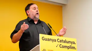 El presidente de ERC, Oriol Junqueras El presidente de ERC, Oriol Junqueras