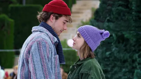 Iván Lapadula y Clara Galle en A través de tu mirada Iván Lapadula y Clara Galle en A través de tu mirada