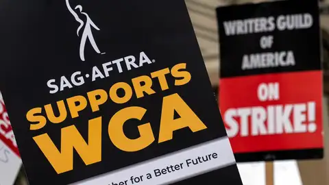 Carteles del sindicato de actores de EE.UU. (SAG-AFTRA) Carteles del sindicato de actores de EE.UU. (SAG-AFTRA)