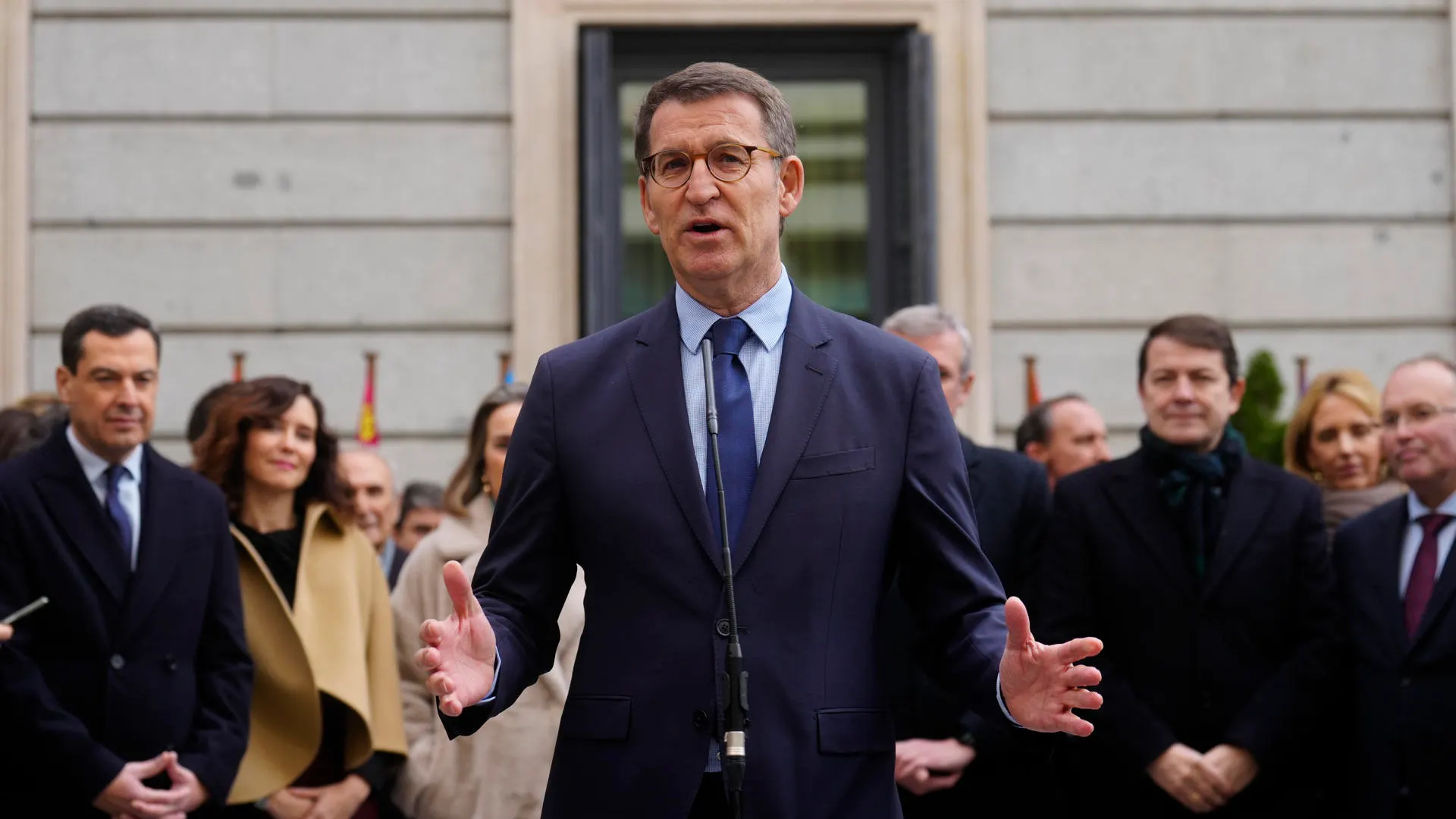 El líder del PP, Alberto Núñez Feijóo El líder del PP, Alberto Núñez Feijóo