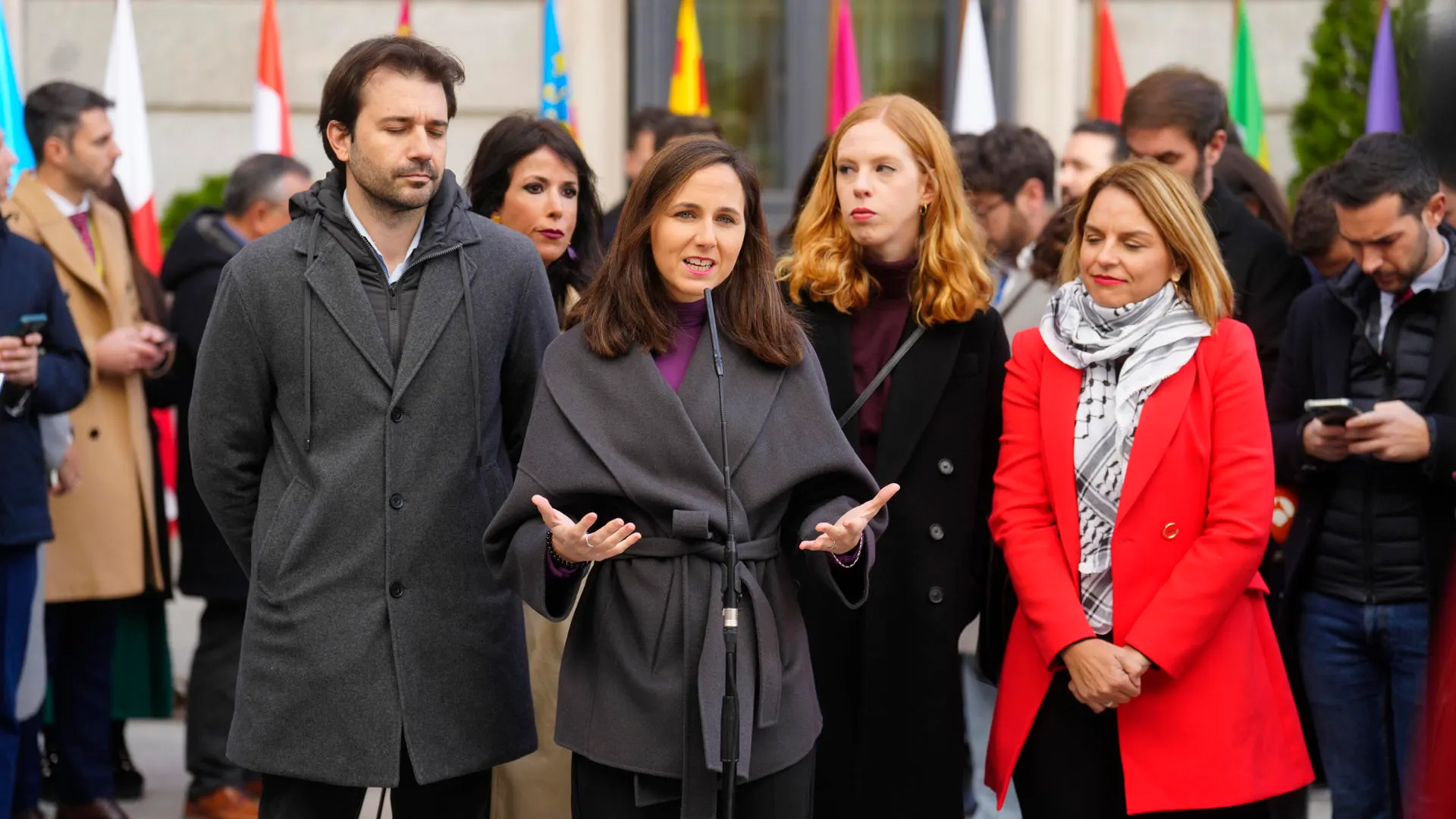 Los diputados de Podemos Los diputados de Podemos