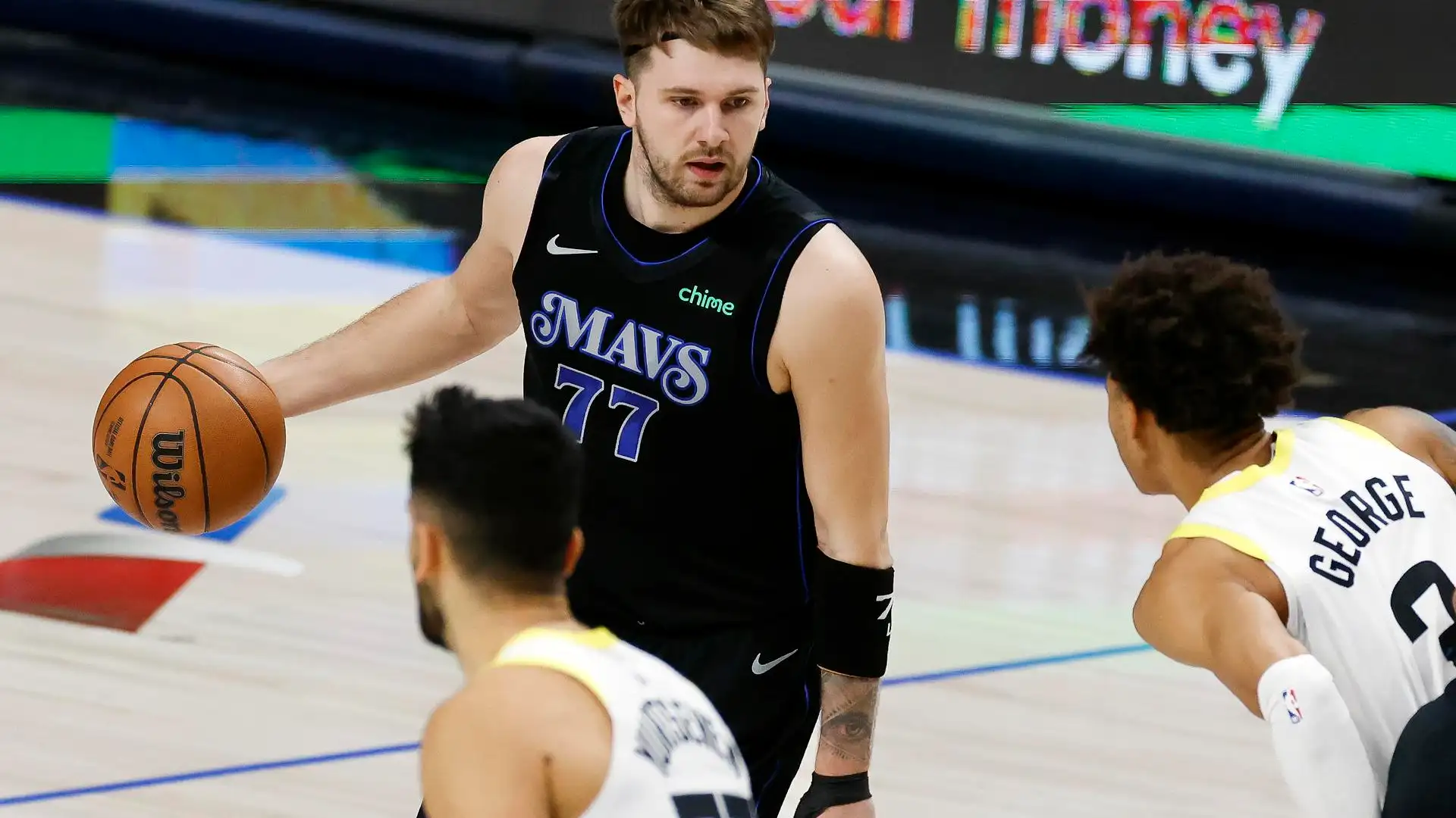 Luka Doncic, contra los Utah Jazz Luka Doncic, contra los Utah Jazz