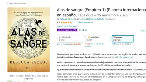 Alas de sangre Alas de sangre