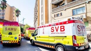 Una unidad SAMU y una SVB