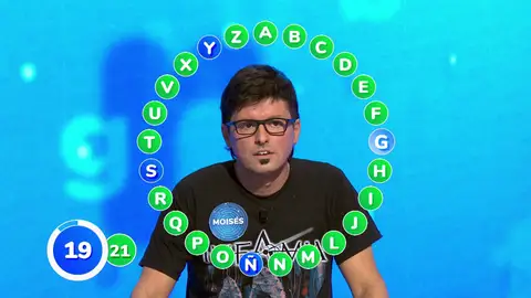 Moisés descarta el empate a 21 con Óscar: ¡va a por todas en El Rosco! Moisés descarta el empate a 21 con Óscar: ¡va a por todas en El Rosco!