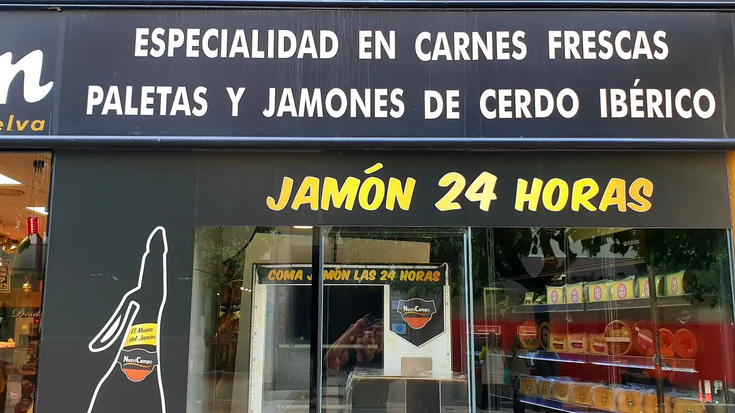 M&aacute;quina expendedora de jam&oacute;n
