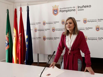 La alcaldesa de Pamplona, Cristina Ibarrola (UPN)