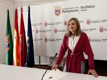 La alcaldesa de Pamplona, Cristina Ibarrola (UPN) La alcaldesa de Pamplona, Cristina Ibarrola (UPN)