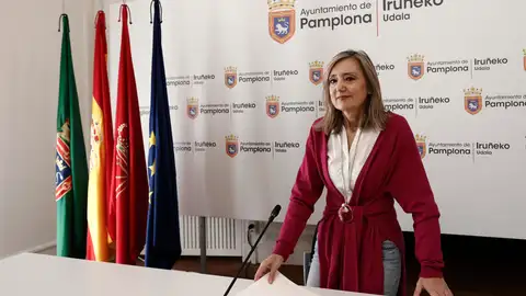 La alcaldesa de Pamplona, Cristina Ibarrola (UPN)