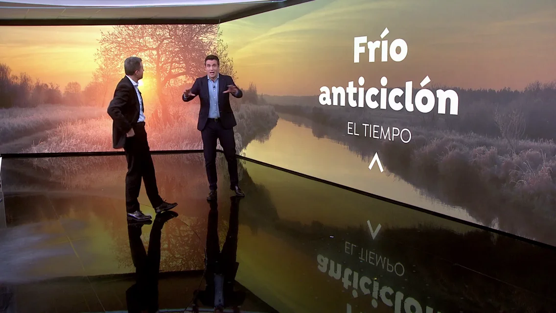 La previsión de César Gonzalo. La previsión de César Gonzalo.