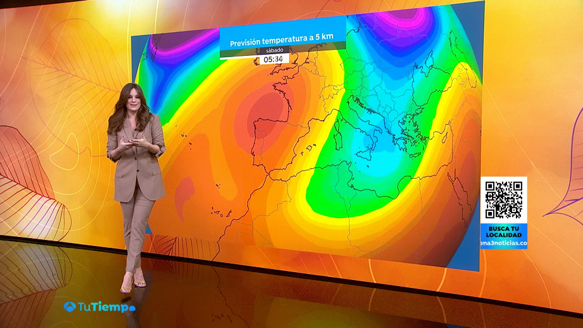 La previsi&oacute;n meteorol&oacute;gica de Mercedes Mart&iacute;n