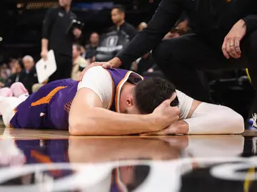 Jusuf Nurkic tras la agresión de Draymond Green Jusuf Nurkic tras la agresión de Draymond Green