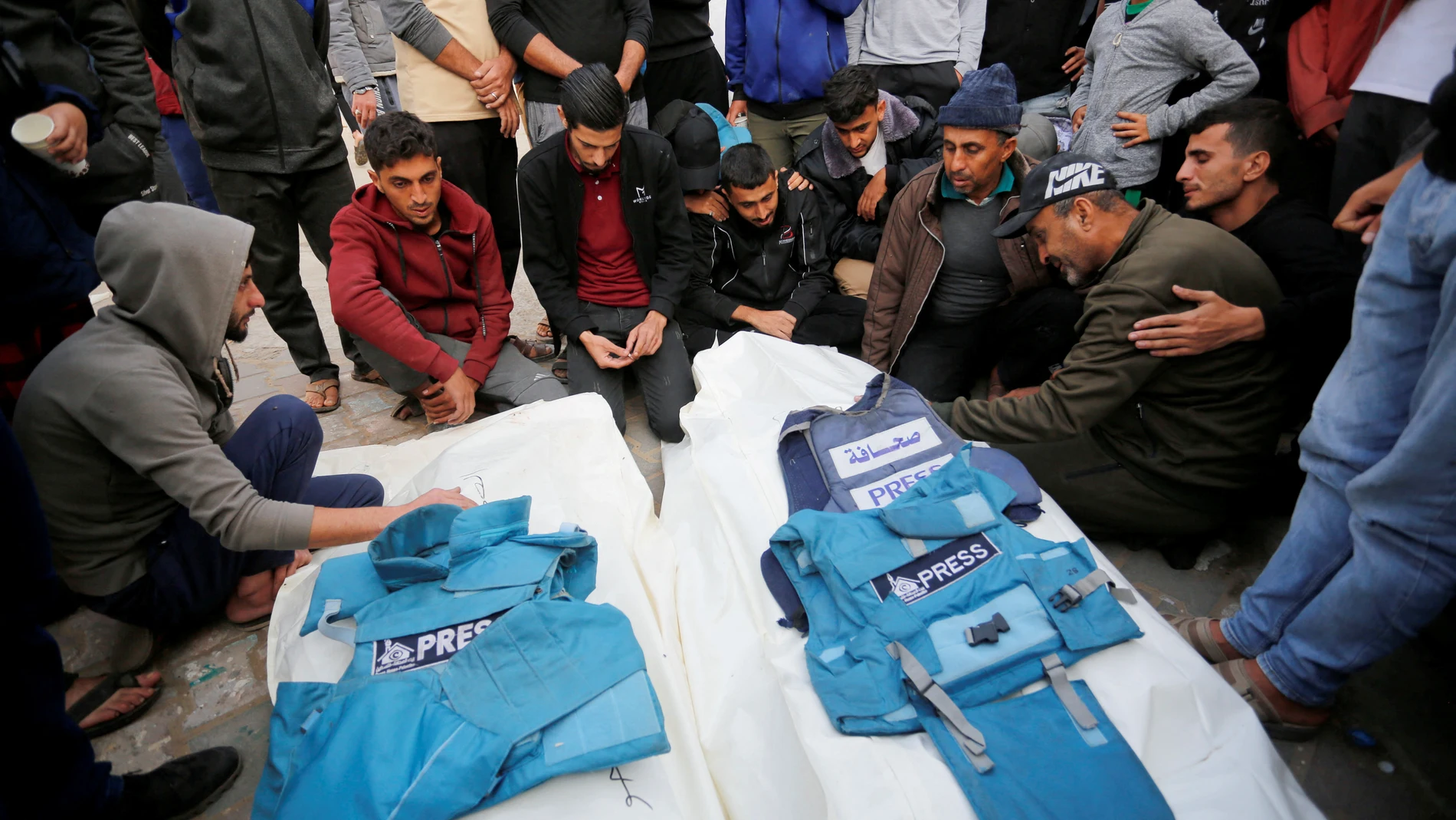 Reporteros Sin Fronteras denuncia una “masacre sin precedentes” de periodistas en la guerra en Gaza