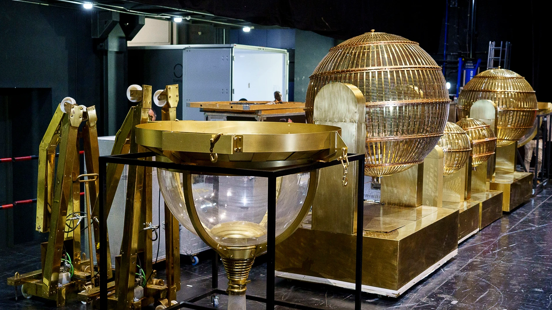 Los bombos del sorteo Los bombos del sorteo