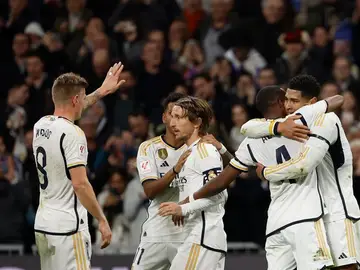 Bellingham celebra su gol al Villarreal Bellingham celebra su gol al Villarreal