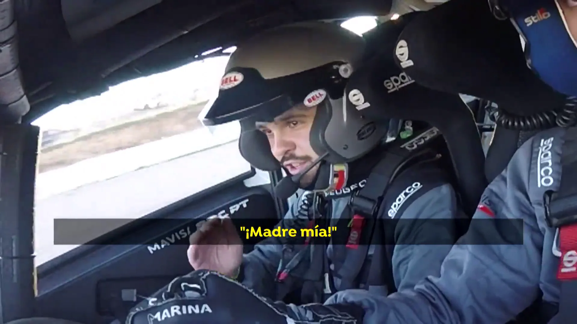 Una vuelta de rally con el campeón más joven de la Peugeot Cup Una vuelta de rally con el campeón más joven de la Peugeot Cup