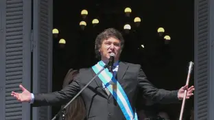 El presidente de Argentina, Javier Milei El presidente de Argentina, Javier Milei