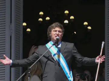 El presidente de Argentina, Javier Milei El presidente de Argentina, Javier Milei