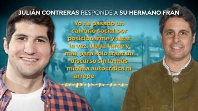 Gema López responde a las críticas de Fran Rivera sobre su hermano Julián Contreras: 