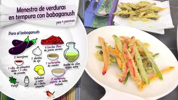 Ingredientes para el babaganush