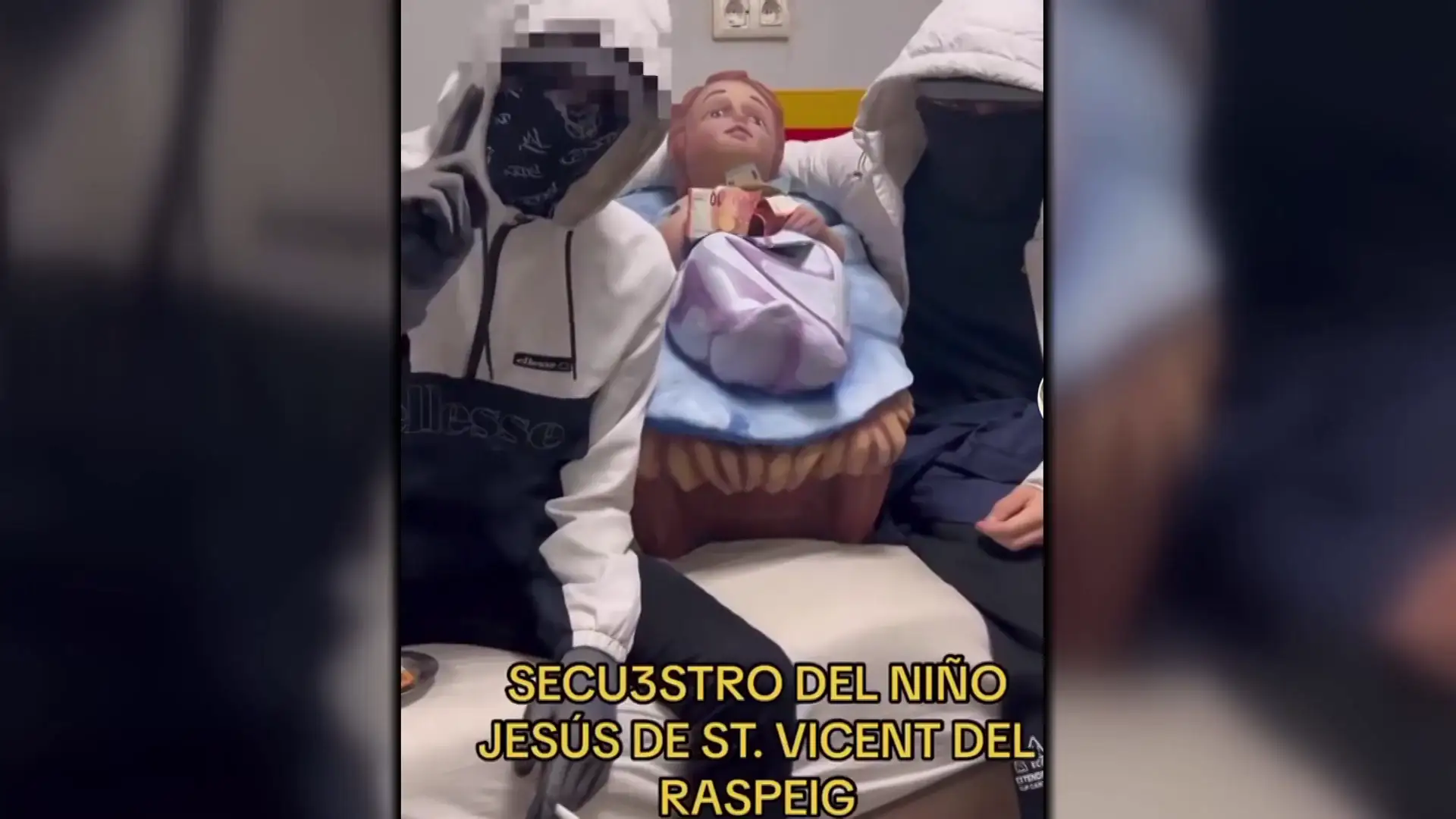 Roban el Jesús de un belén en San Vicente del Raspeig Roban el Jesús de un belén en San Vicente del Raspeig
