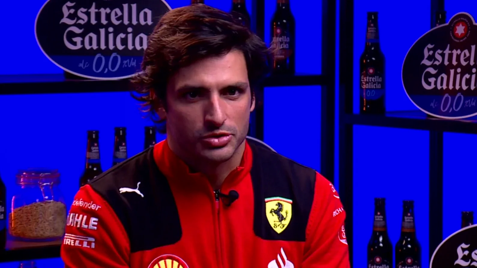 Carlos Sainz, piloto de Ferrari