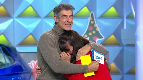 María al borde las lágrimas tras resolver el panel de la 'Gran final' María al borde las lágrimas tras resolver el panel de la 'Gran final'