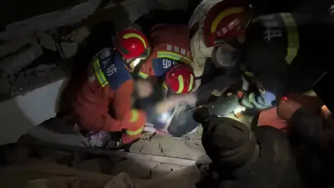 Equipos de rescate en China Equipos de rescate en China