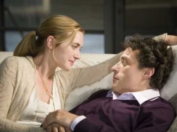 Kate Winslet y Rufus Sewell en The Holiday