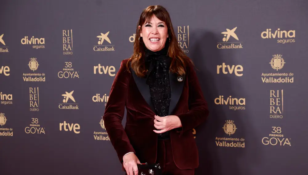 Mabel Lozano en la gala de los nominados a los Premios Goya 
