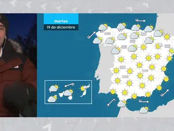 La previsión del tiempo hoy. La previsión del tiempo hoy.