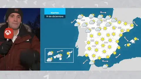 La previsión del tiempo hoy. La previsión del tiempo hoy.