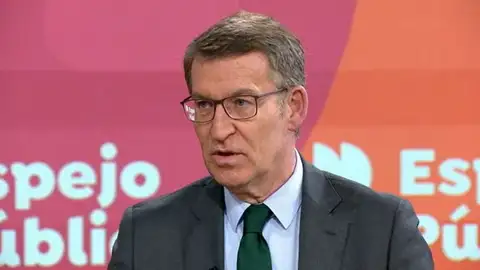 Feijóo en 'Espejo Público' Feijóo en 'Espejo Público'