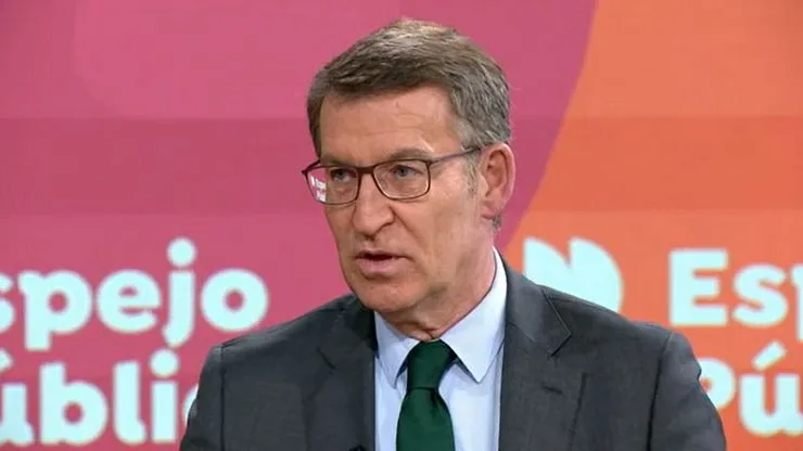 Feijóo en 'Espejo Público' Feijóo en 'Espejo Público'