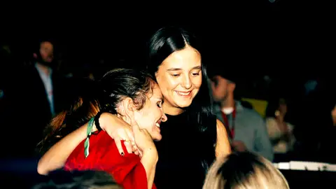 Victoria Federica y Froilán, juntos tras el concierto de Sebastián Yatra: "Se quiere quedar en Abu Dabi"