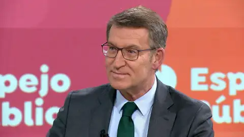 Entrevista a Feijóo en Espejo Público hoy Entrevista a Feijóo en Espejo Público hoy