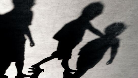 Sombras de ni&ntilde;os