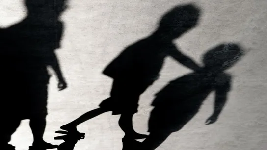Sombras de niños Sombras de niños
