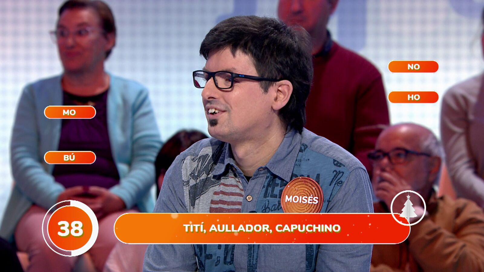 Moisés coge el truco de Palabras Cruzadas: ¡su primer pleno a la primera!