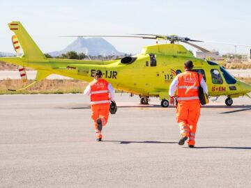 Helicóptero medicalizado de la Generalitat