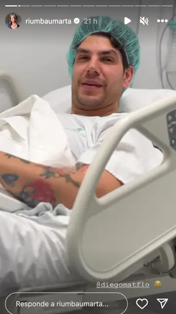 Diego Matamoros, de nuevo operado por su enfermedad degenerativa Diego Matamoros, de nuevo operado por su enfermedad degenerativa