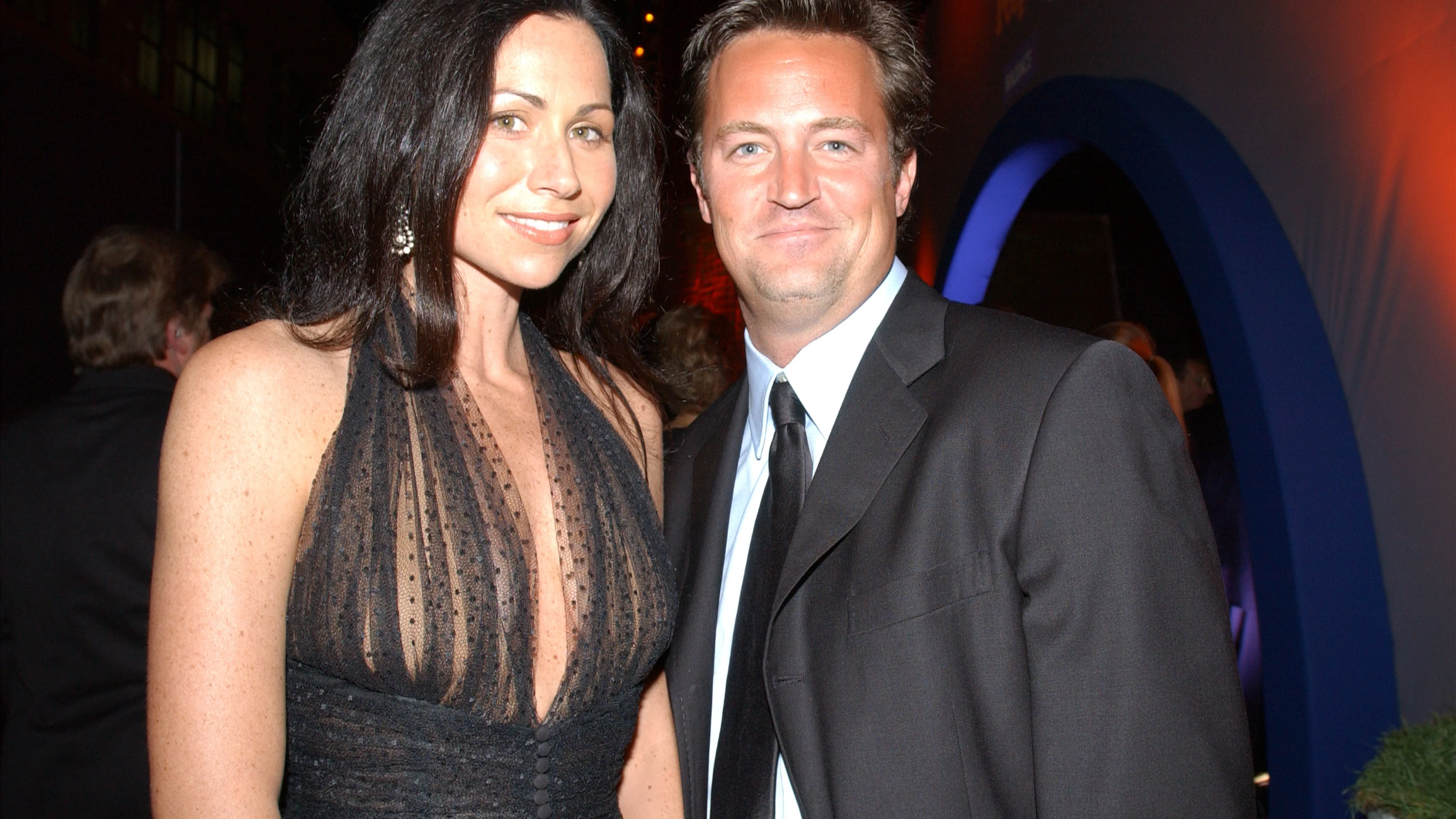 Minnie Driver y Matthew Perry
