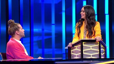 La diversión está garantizada con Melani Olivares y Eduardo Navarrete en el plató de Password