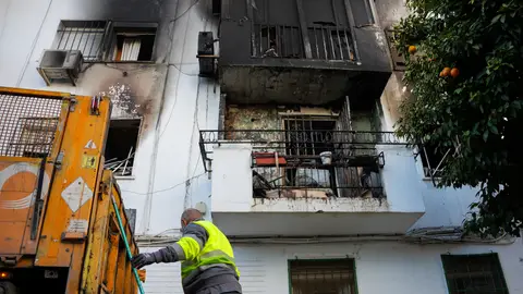 Incendio en Sevilla Incendio en Sevilla