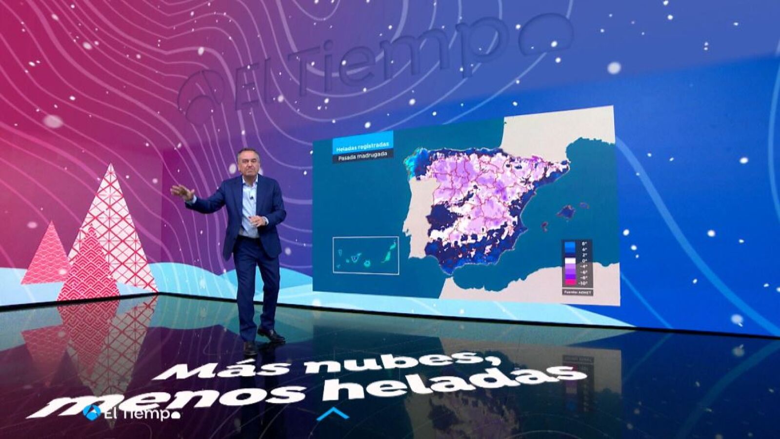 Roberto Brasero y la previsión para el fin de año: 