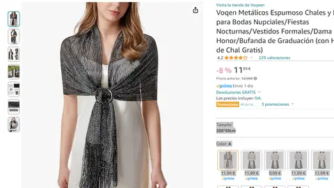 Fular brillante Fular brillante