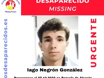 El joven desaparecido en Pozuelo El joven desaparecido en Pozuelo