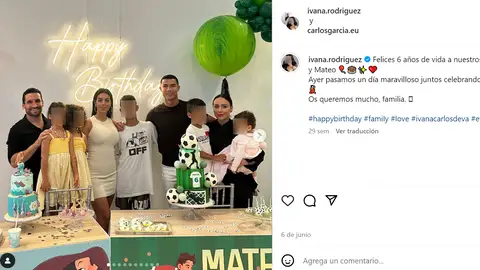 Publicación de Ivana Rodríguez por el cumpleaños de Eva y Mateo Publicación de Ivana Rodríguez por el cumpleaños de Eva y Mateo