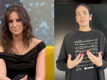 Cristina Pedroche en Espejo Público. Cristina Pedroche en Espejo Público.