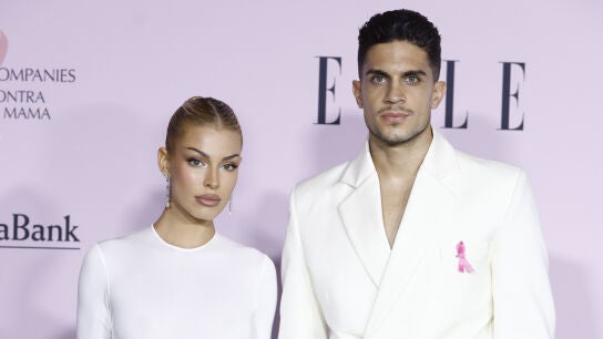 Jessica Goicoechea y Marc Bartra